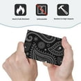 thumbnail image 6 of ZICANCN Outlet Covers Wall Plate, Paisley Black Abstract Aesthetic Light Switch Cover Decorative, Duplex Toggle Combo 1-Gang, 6 of 9