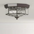 thumbnail image 3 of Four-Light Beveled Glass 11-1/8" Close-to-Ceiling, 3 of 9