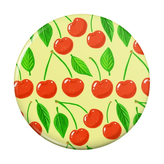 Cute Cherry Pattern Sketchy Kitchen Refrigerator Locker Button Magnet