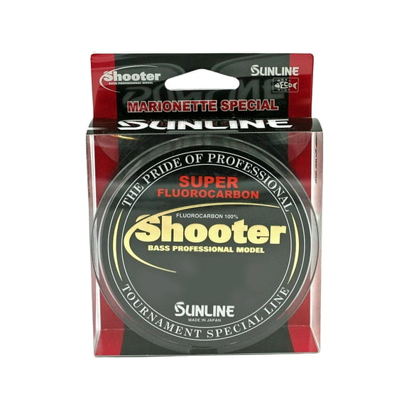 Sunline New Shooter Clear 10 lb - Fluorocarbon - 150m
