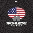 thumbnail image 4 of Inktastic Proud Military Grandson Us Flag Boys Baby Bodysuit, 4 of 5