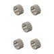 thumbnail image 2 of Anillo de amistad Minnieouse de plata con diamantes brillantes 4 filas, 2 of 6