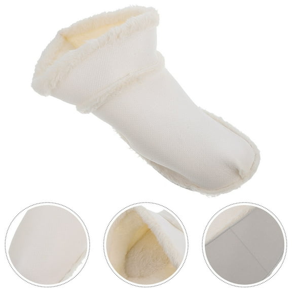 IMIKEYA 2 Pairs Winter Clog Slippers Plush Lined Slip-on Lightweight for Women