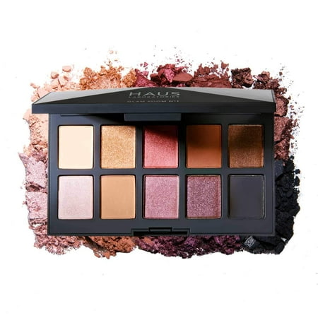 HAUS LABORATORIES By Lady Gaga: FOUR-WAY SHADOW PALETTE | GLAM ROOM PALETTE NO.1: FAME  4-Shade Shadow Quad in 9 Colors or 10-Shade Eyeshadow Palette with Matte  Metallic  and Shimmer Finishes