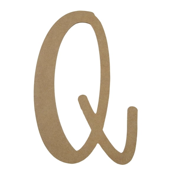 Wooden Letter Unfinished, Colleen Font, Craft Cutout