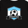 thumbnail image 4 of Inktastic Soccer Argentina Flag Banner Boys or Girls Long Sleeve Toddler T-Shirt, 4 of 5