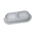 thumbnail image 3 of Agua de gato y alimento alimentador de alimentación de alimentación de para beber hogar fácil de limpiar el dispensador de alimentos interiores no Gris claro, 3 of 8