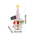 thumbnail image 3 of Puntoco Muñeca sin rostro de cumpleaños Duende enano Rudolf Muñeca sin rostro de cumpleaños Muñeca sentada Creativos Ancianos sin rostro Fiesta Festival Regalo, 3 of 5