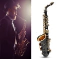 thumbnail image 2 of E Flat Alto Saxophone Set, Bell Mouth E Flat Saxophone Set, Combined Saxophone Set For Beginner Musician Black, 2 of 8