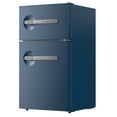 thumbnail image 2 of Frigidaire 3.1 Cu. ft. Compact Refrigerator with Freezer Compartment, 2-Door Retro Fridge with Built-in Side Bottle Opener, Azure, 2 of 5
