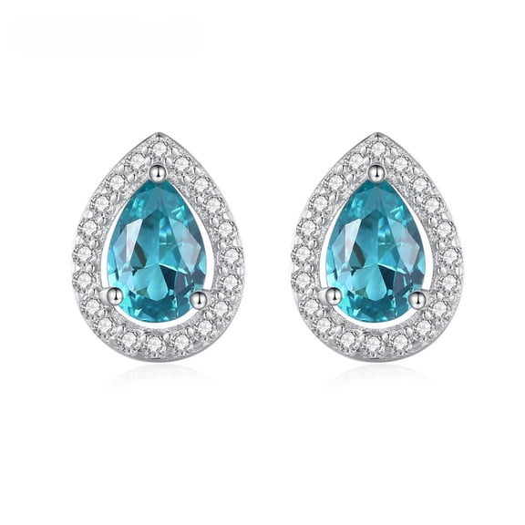 14k Gold Water Drop Earrings with Green Gemstones, Fashionable and Contemporary, A Thoughtful Gift for a Loved One