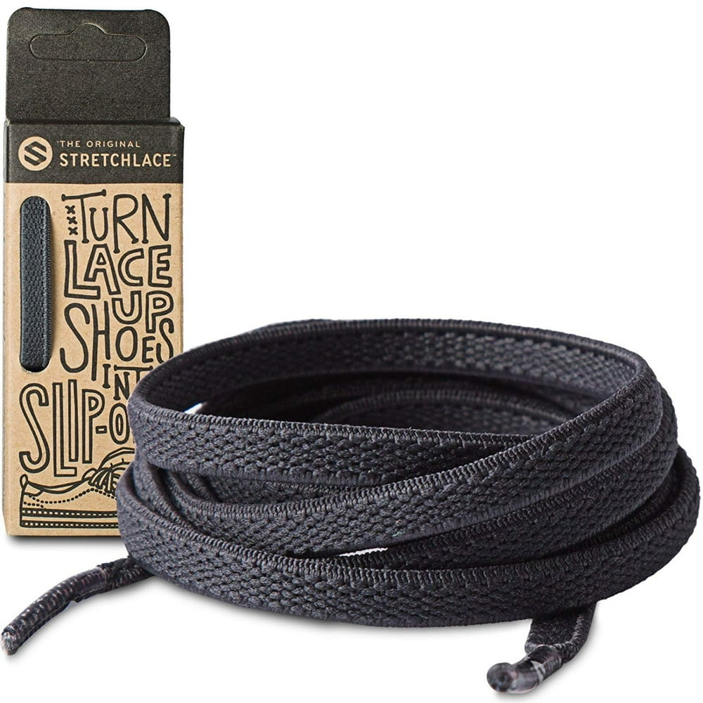 grey elastic shoe laces