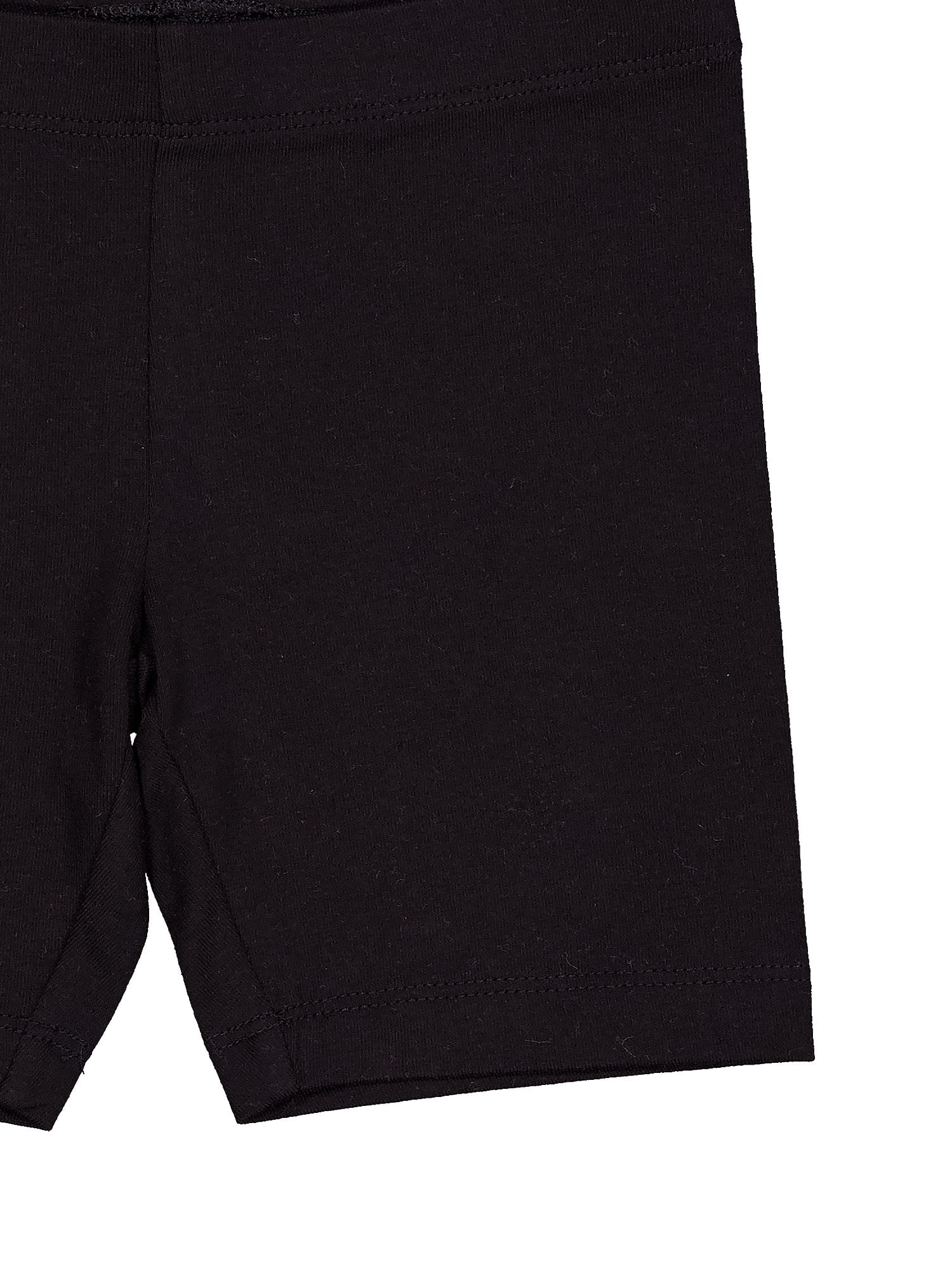 Wonder Nation Girls Bike Shorts, 4-Pack, Sizes 4-18 & Plus