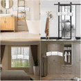 thumbnail image 5 of 3-way mirror with magnifying glass 360° triple lighting / folding mirror for self-cutting / hair styling, 5 of 5