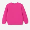 thumbnail image 6 of Barbie Girls Sweatshirts Letter Embroidered Long Sleeves Roseo Cotton Pullover Top Sizes 3-10, 6 of 8