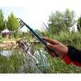 thumbnail image 2 of Canne à Pêche Rigide Pliable Eau Douce Eau Salée Outils Télescopiques Bleu 1,5 m, 2 of 10