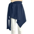 thumbnail image 3 of Plus Size Women'S Lightweight Strapping Sports Skirt With Scarf For Yoga Ballet And Dance, 3 of 5