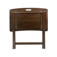 thumbnail image 3 of Table Pliante Arizona avec Gomme American Solide - Noyer, 3 of 3