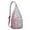 Rose-red-8, variant on Summer Fresh Watermelon Print Sling Bag – Tear-resistant Organizer Chest Bag, Unisex Geometric Pattern Bag for Gym, Running and Daily Commute
