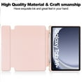 thumbnail image 5 of Dteck Hybrid Slim Case for Samsung Galaxy Tab A9 Plus 11 Inch 2023 Model SM-X210/X215/X216, Business Smart Tablet Case with Rotating Multi-Angle Viewing Stand,Pink, 5 of 6