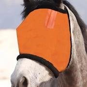 Horse Fly Mask with Ears, Full Face Fine Mesh UV Protection Fly Mask for Horses, Adjustable Breathable Insect Shield for Pony, Miniature, Draft, Cob & Arabian Horses, Size 30 x 15.35 Inches
