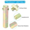 thumbnail image 3 of Uxcell Door Knob Spindle 50x8mm, 1 Pack Door Handle Spindle Bar Carbon Steel Replacement for Most Mortise Type Door Knob, 3 of 7