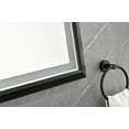 thumbnail image 3 of Sumdeal Mirror Bathroom Mirror 60"X36" Rectangular Aluminum Framed Anti-Fog LED Lighted Wall Bathroom Vanity Mirror with Lights,Black, 3 of 8