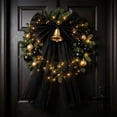 thumbnail image 2 of AHGQT Large Fluffy Tulle Topper Bow, 28.7x13.4Inch Christmas Tree Decoration Giant Red Bow, Giant Wreath Wall Decor with Long Streamers for Xmas Home Wedding Car Holiday Decor Supplies, 2 of 7