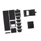thumbnail image 5 of Kit completo para hacer carteras de cuero DIY, organizador de tarjetas para principiantes y hombres Negro, 5 of 9