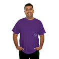 thumbnail image 6 of Lupus Strong, Purple ribbon, Lupus Awareness, Unisex Heavy Cotton Tee, 6 of 8