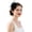 Black, variant on ibiyuan Kentucky Derby Fascinator for Women Sparkly Floral Decor Hairband Fashion Elegant Headpiece Suitable for Stage Performance Dance Show Holiday Celebration And Various Festive Activities