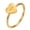 Gold-Black, variant on 11 11 Angel Number Ring for Women Heart Stainless Steel Lucky Band Cute Love Inspirational Everyday Gift Simple Statement Personalized Jewelry Silver Black Size 10