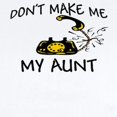 thumbnail image 2 of CafePress - Don't Make Me Call My Aunt Infant Bodysuit - Baby Light Bodysuit, Size Newborn - 24 Months, 2 of 4