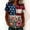 Red, variant on MAIHAN 250th Anniversary T-Shirt Women American Flag Print 4th Of July Crew Neck T-Shirts Shirt Womens Summer Tops Patriotic Freedom Semiquincentennial Shirt for 250th Year