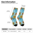 thumbnail image 2 of Logiee Sunflowers Print Adult Socks for Men & Women,Calf Socks, Ankle Socks,Boots Socks,Breathable Casual Sock,Unisex Crew Socks, 2 of 6