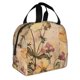 thumbnail image 2 of Disketp Vintage Floral Butterfly Collage Bolsa Térmica para Almuerzo para Hombre y Mujer, Ideal para Trabajo, Senderismo y Picnic, 2 of 8