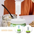 thumbnail image 2 of KAKOWELY mason jars canning 2pcs Mason Jars Canning Fermenting Lids Mason Jar Wide Mouth Lids Fermenting Lids For Mason Jars Wide Mouth Plastic Mason Jar Lids Mason Jar Lids For Mason Jars, 2 of 5