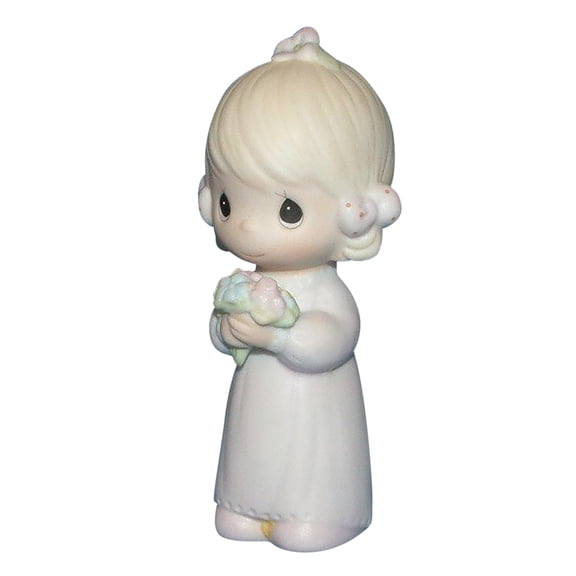 Precious Moments Figurine: E-2831 No Flower is as Sweet as You (4.2")