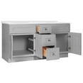 thumbnail image 2 of Brookings 61 Inch Bathroom Vanity with Cultured Marble Top, Assembled, Sherwin Williams® Gray – Design House, 215020, 2 of 2