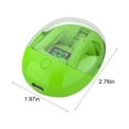 thumbnail image 5 of Blasgw Wireless Bluetooth Headphones 5.3 In Button Pops Up Design Headphones Built-in Microphone IPX4 Immersive Premium Sound Headset Suitable For Tablet Smart Phone Green, 5 of 9