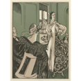 thumbnail image 2 of Fernand Siméon 19x24 Gold Ornate Framed and Double Matted Museum Art Print Titled - The Adornment (1923), 2 of 4
