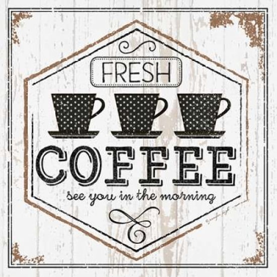Fresh Coffee Canvas