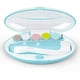 thumbnail image 1 of Lima de uñas para bebé - Cortauñas eléctrico con luz LED frontal - Seguro y silencioso, cortauñas con 6 cabezales de pulido para recién nacidos y niños pequeños, 1 of 6