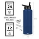 thumbnail image 3 of Termo para Café y Agua Magma Life Acero Inoxidable 40 Oz 1200 ml Azul Navy, 3 of 5