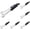 White-6Pcs, variant on 15.75" Barbecue Thermometer with Food Tongs – 2-in-1 Meat Thermometer Fork with Electronic Ready Alarm, Digital Instant Read, LCD Display & LED Light for Grilling, BBQ, Steak, Pork, Baking