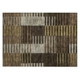 thumbnail image 2 of Addison Rugs Chantille Indoor/Outdoor Transitional Stripes Chocolate Washable Rectangle Rug, 1'8" x 2'6", 2 of 6