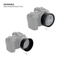 thumbnail image 4 of Parasol de objetivo JJC para Canon RF 50 mm F1.8 STM en EOS R6 R5 RP R, 4 of 8