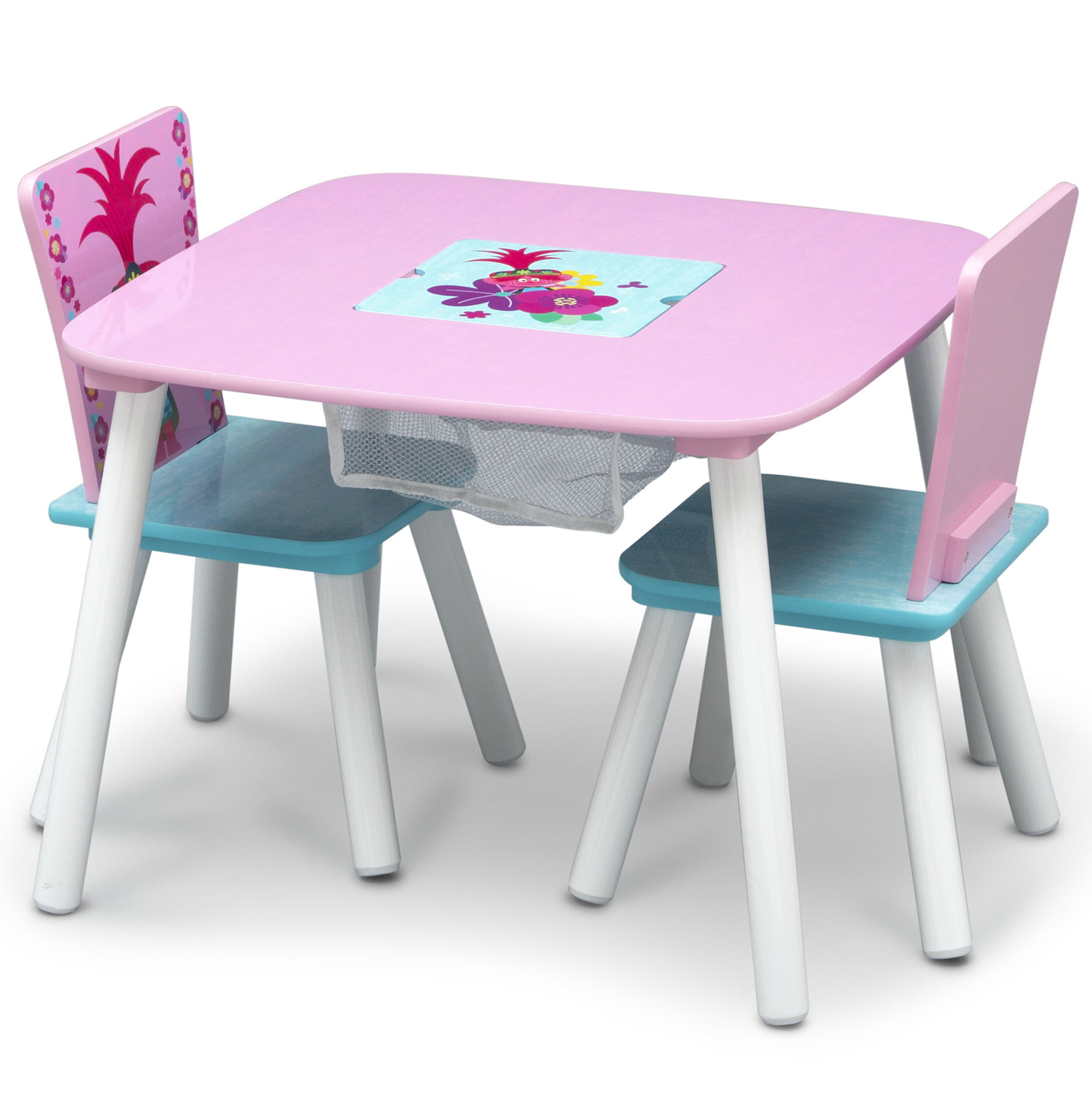 Trolls Set Chair Table Multicolour 35 x 35 x 40 cm 