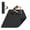 Black, variant on Frach Large Yoga Mat Extra Wide 4 ft,0.3" Thick with Strap, Non-Slip High Rebound for Home and Outdoor,Gym and Travel(Pink+Silver)