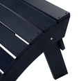 thumbnail image 5 of Outdoor Adirondack Chair Folding Ottoman, Navy, 5 of 10